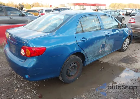 2010 Toyota Corolla Le из США, поврежденный, VIN 1NXBU4EE0AZ287595